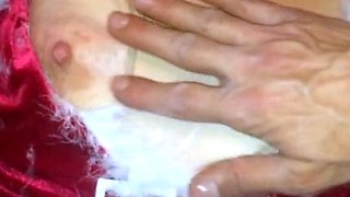 French Milf Noel Masturbates With Vibrator For Xmas