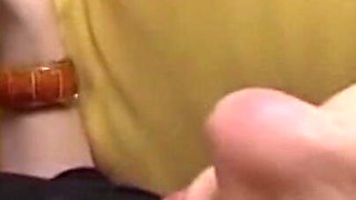 Hot brunette gives blowjob and fucked hard