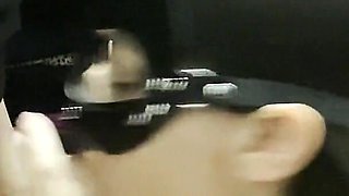 Cheating Girlfriend Hides in the Closet to Suck Friend's Dick!