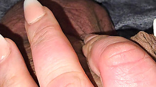 Step mom hand slip under blanket handjob step son dick