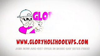 Sweaty First Time Gloryhole Visit