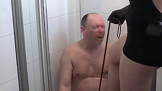 I Squeeze Your Nuts and I Piss on Them!