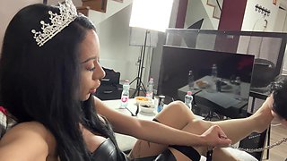 Femdom Podcast Let This Toe Sucker Pamper My Feet