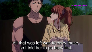 ''Sweaty Bodies, Wet Holes'' After the BBQ Party, Her Wet Pussy Got Fucked in the Pool - Hentai Sex(Eng Sub)