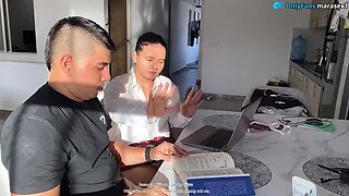 Cheeky Schoolgirl MaRaSexx Fucks Hard in Amateur POV Squirting Latina MILF Sex