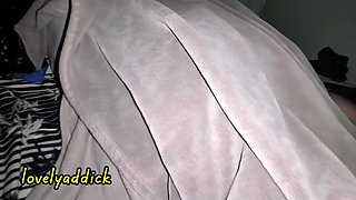 Stepsister Lying Down Without Panties Being Fucked