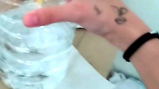 Amateur close up pov hj to nice big rod