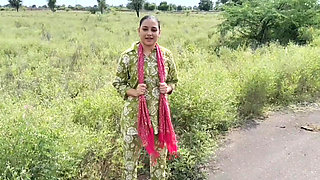 Tourist girl left by village boy