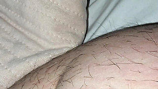 Step mom hand slip under step son underwear squeezing his dick
