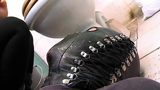 Femdom fetish bdsm ass toy humiliation