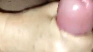 Step Auntie Gives Her Step Step-nephew a Handjob in a Hotel Room