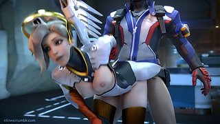 Overwatch Porn 3D Animation Compilation 22