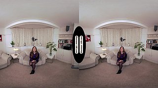 Honour May Job Interview With Twist Ends Up With Special Surprise Tease & Treat - 8k Vr