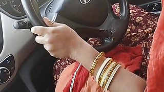 Car drive school guy left Bhabi with house while learning car