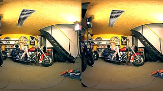 205 - Kate - Solo Model Striptease In Garage - Sexlikereal