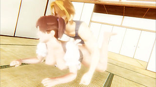 Hentai Maid Fucked by Her Owner