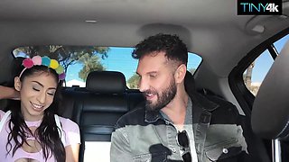 Sona bella hooks up with Big Cock on the rail home