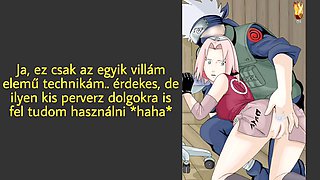 Sakura Haruno shows you how to get off with her in this hentai scene