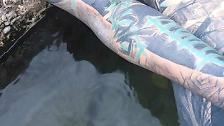 Hot Spring Anal Outdoor Public Anal Fucking.