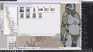 Speed drawing - Commission Stream recording Comp