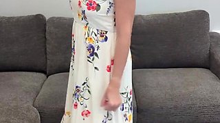 A Redhead in a Dress