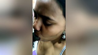 Today Exclusive- Most Demanded Tamil Wife Blowjob And Eating Cum 2