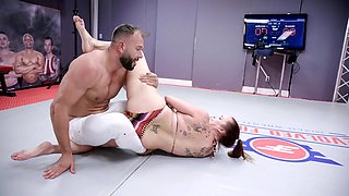 Bella Rossi Vs Will Pounder Rough Wrestling Match