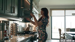 Dirty mom teacher fucks lucky believer