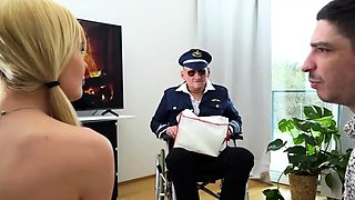 Jullie Skyhigh old young gangbang fucked by old men crismass