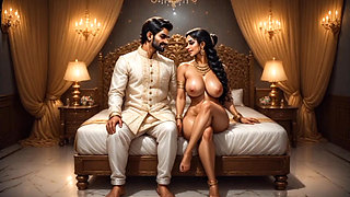 First night sex, Vaishnavy and Sharun Raj First night hot romance with sex, Mallu couple first night romance, First night love