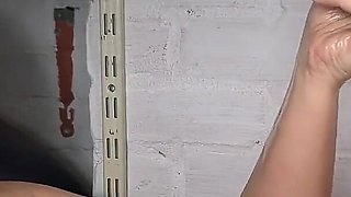 Real Amateur Milking Table, Nice Cumshot on My Belly and Legs