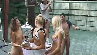 Top-class French Tennis Players Fucked Hard in Hot Anal Orgy