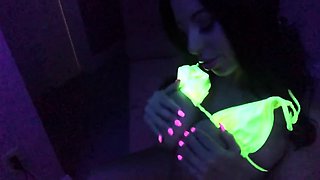 DaneJones HD Natural big boob girl masturbates