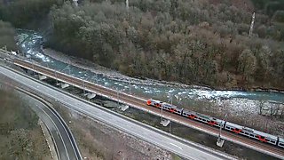 Hunt4k. rapid and aggressive screw with a redhead in a train while her bf is not around