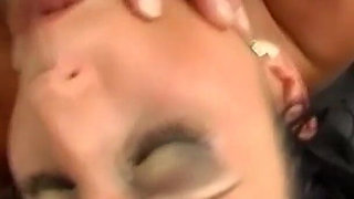 Euro Ass Fucking Internal Creampie on a Hotel Balcony