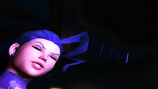 Camera testing in 3D quick fuck