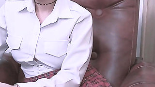 No Naked College Uniform Breathplay Condom After Class Friend