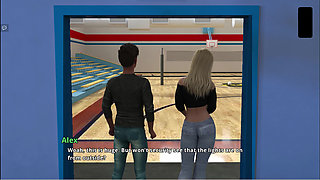College Kings 3 I Went with Chloe to the Gym