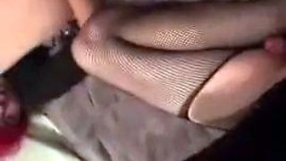 shemale tranny anal bareback cumshot