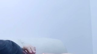 Tattooed MILF with Glasses, Orange Lingerie with Perfect Pussy Takes Cock From Pervert