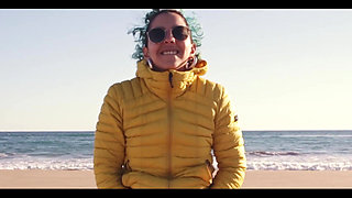 Beach Masturbation