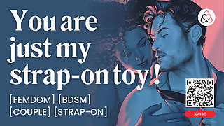 ASMR Audio Porn: Femdom Wife Pegs Her Male Sub Husband - Strap-on Play & Anal Sex - Erotic Audio Story