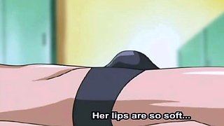 Busty Hentai Slut Seduces Young Boy at Public Pool
