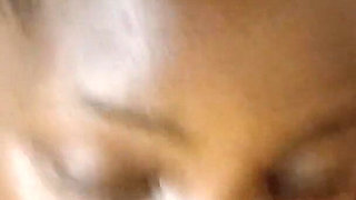 I Spent so Much Shopping Now This Ebony Slut Repay You with Blowjob Cumload on My Black Big Boobs - Mastermeat1