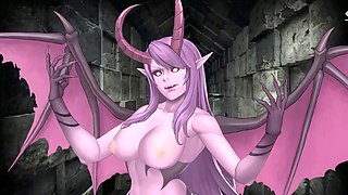 Big breast, elven, anime
