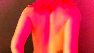 Blonde amateur gives webcam show with toys