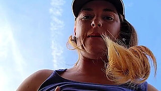 Dominating Goddess Punishes You and Grinds You Face Outside