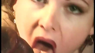 Redhead loves sucking cock