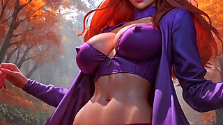 Sexy Dance with Big Boobs and Cameltoe Pussy Panties