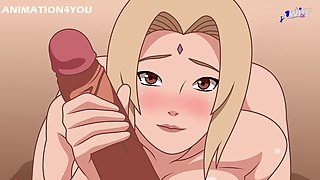 Tsunade hentai adventure with a kunoichi trainer